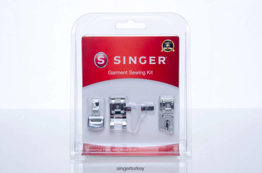 Aksesuarlar SINGER konfeksiyon dikiş baskı ayağı kiti JV020L99