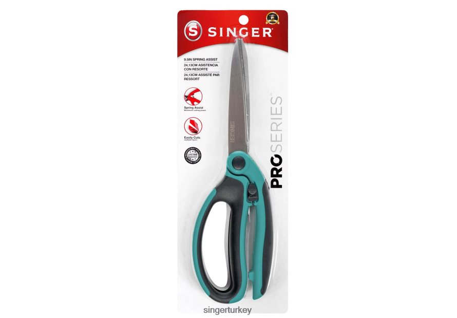 Aksesuarlar SINGER Konforlu kavrama özelliğine sahip 9,5" proseries yay destekli makas JV020L162