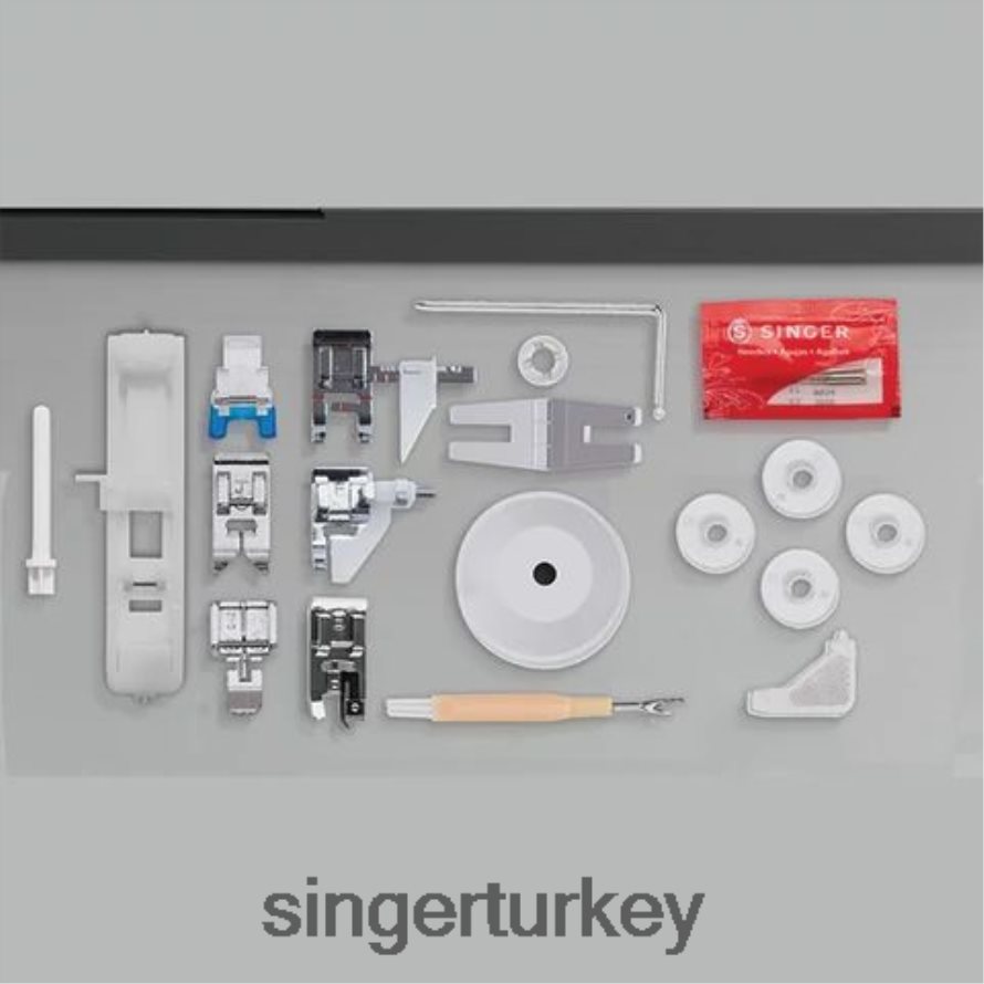 makineler SINGER ağır hizmet tipi 6380 dikiş makinesi ve baskı ayağı paketi JV020L23