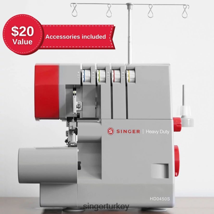 makineler SINGER hd0450s ağır hizmet tipi sürgü ve baskı ayağı paketi JV020L19